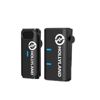 Hollyland Lark M1 Solo Kit (1TX + 1RX) 200m Wireless Microphone Kit for Cameras